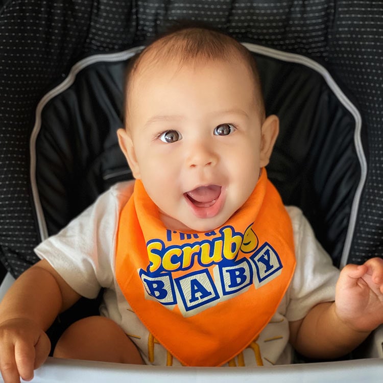 Baby Bib | scrubdaddy Selection | Scrubdaddystart D3DB - Image 2