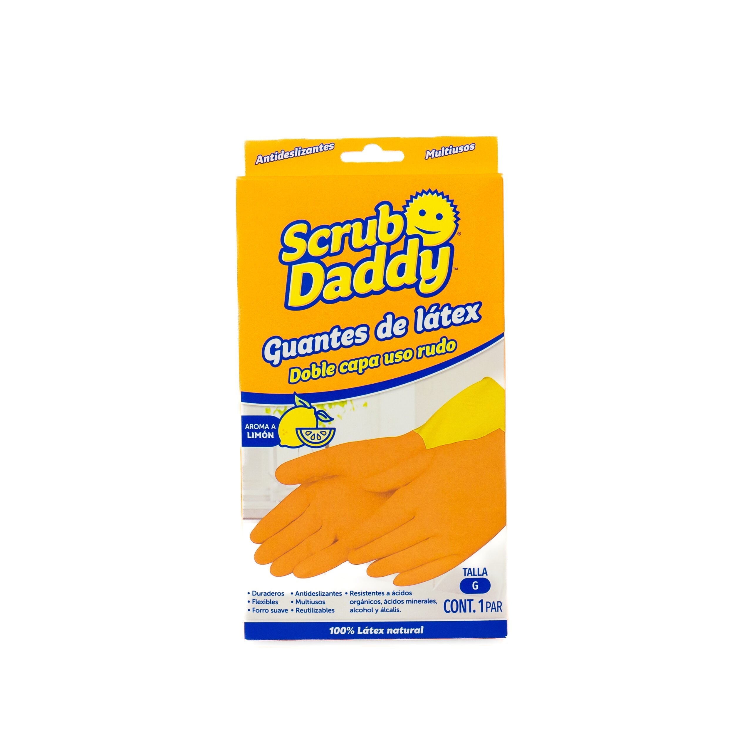 Scrub Daddy Lemon Scented Latex Gloves | scrubdaddy Selection | Scrubdaddystart 1D76 - Image 3